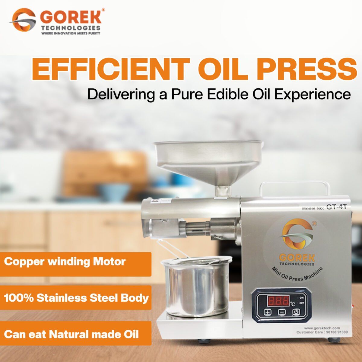 Oil Maker Machine GT-4T - Image 7