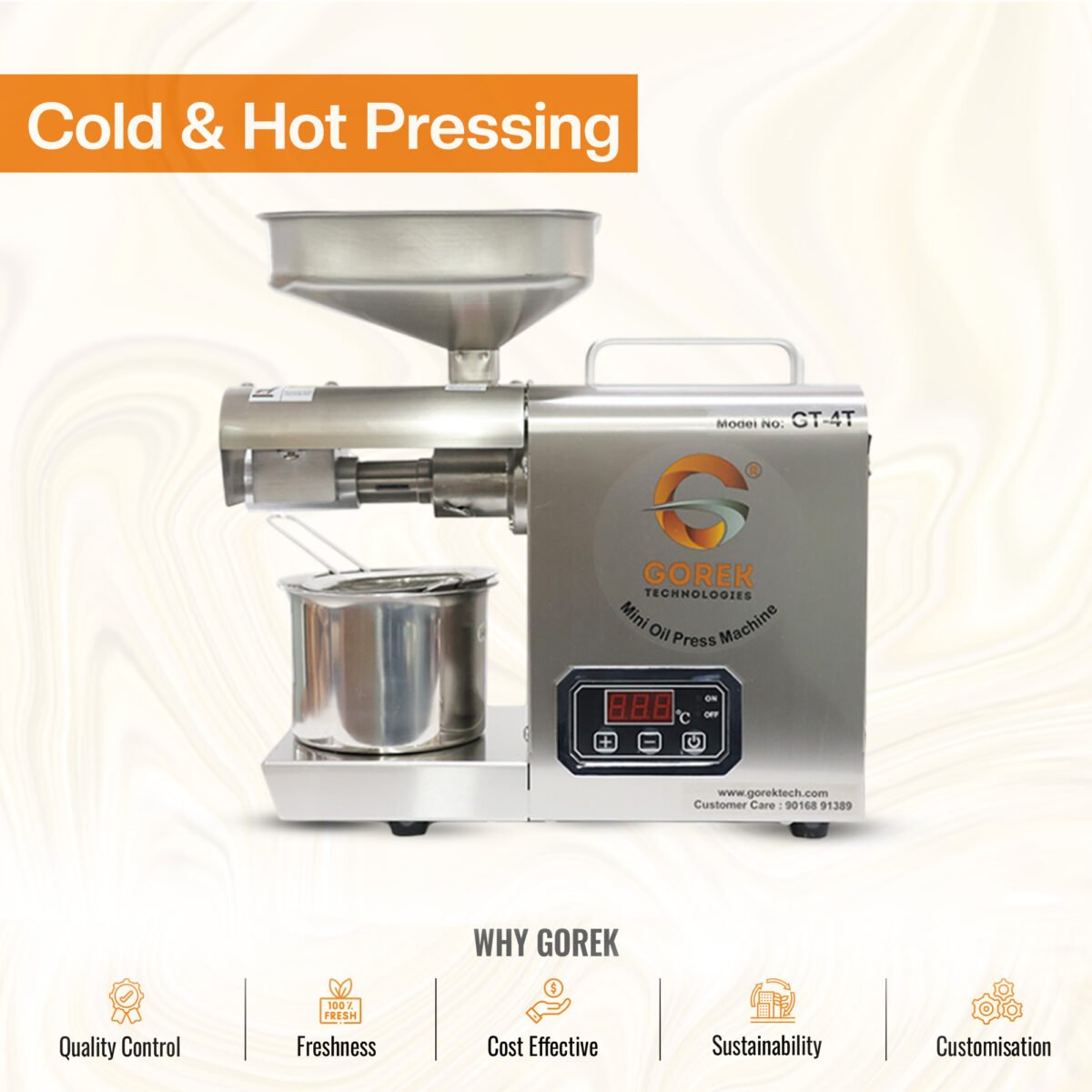 Oil Maker Machine GT-4T - Image 8