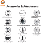 Food Processor GT-FP101 - Image 4
