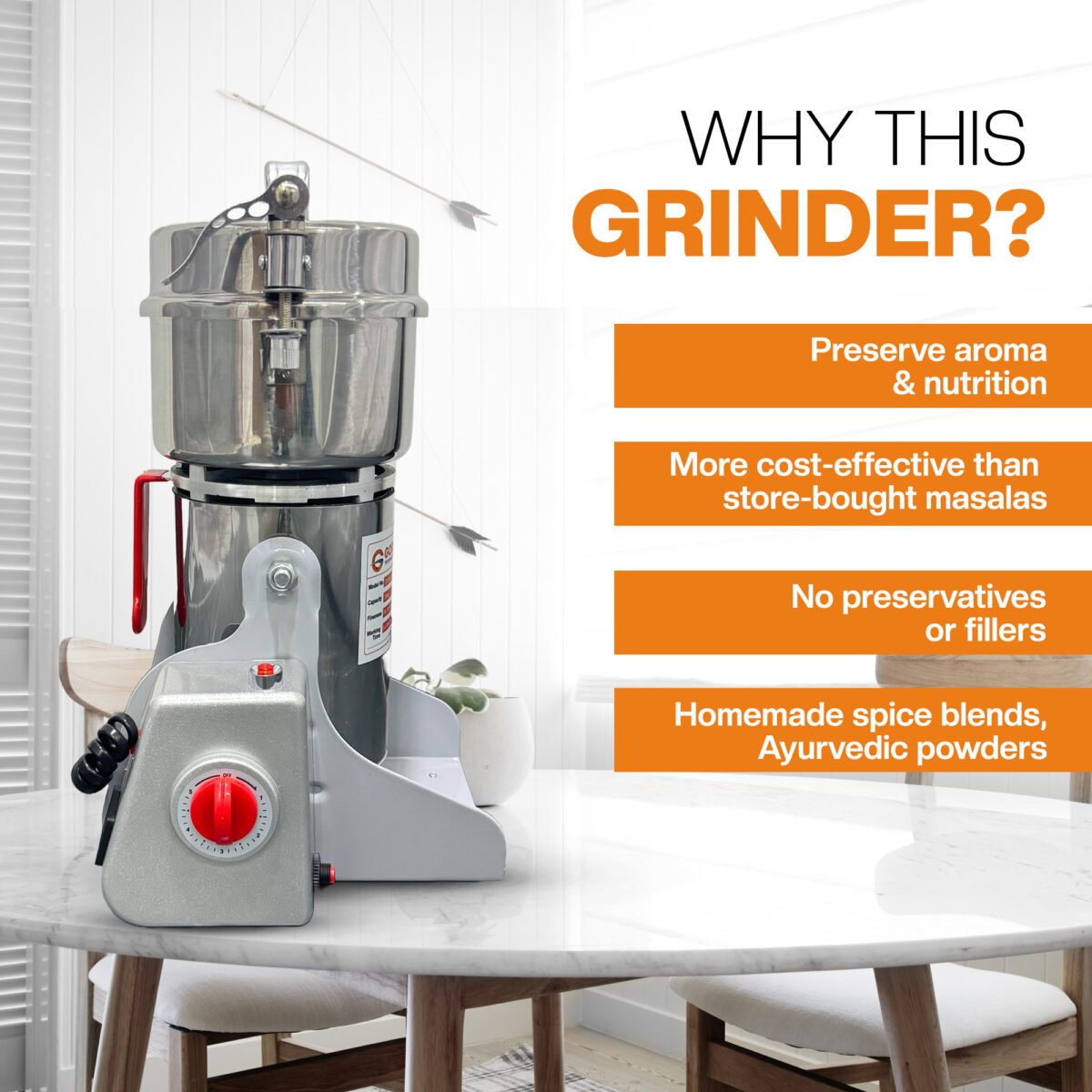 Masala Grinder GT-PG-300S - Image 11