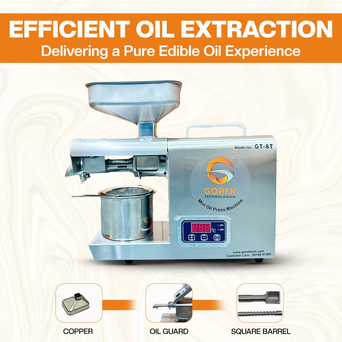 Oil Press Machine GT-8T - Image 8