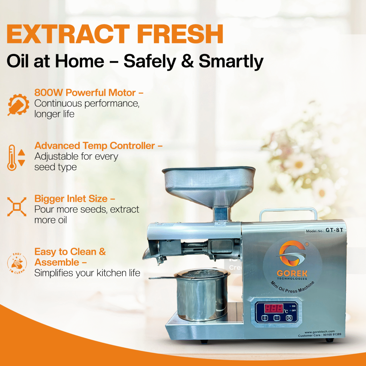 Oil Press Machine GT-8T - Image 9