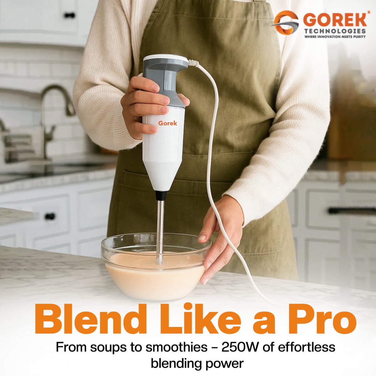 Gorek Hand Blender GT-HB250 PRO - Image 8