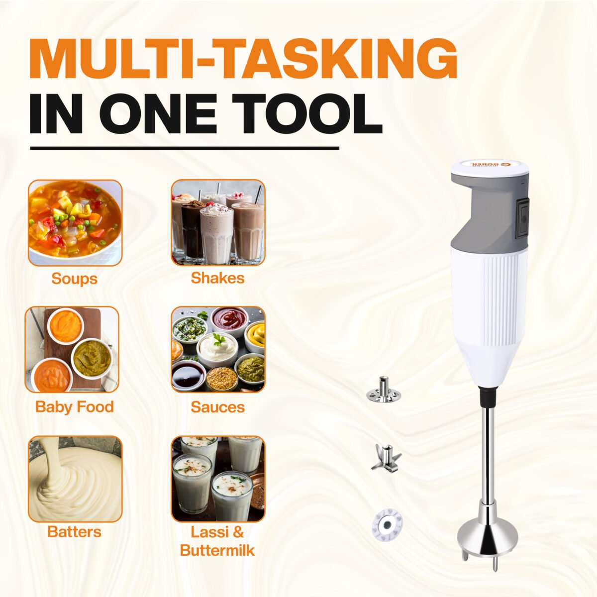 Gorek Hand Blender GT-HB250 PRO - Image 10