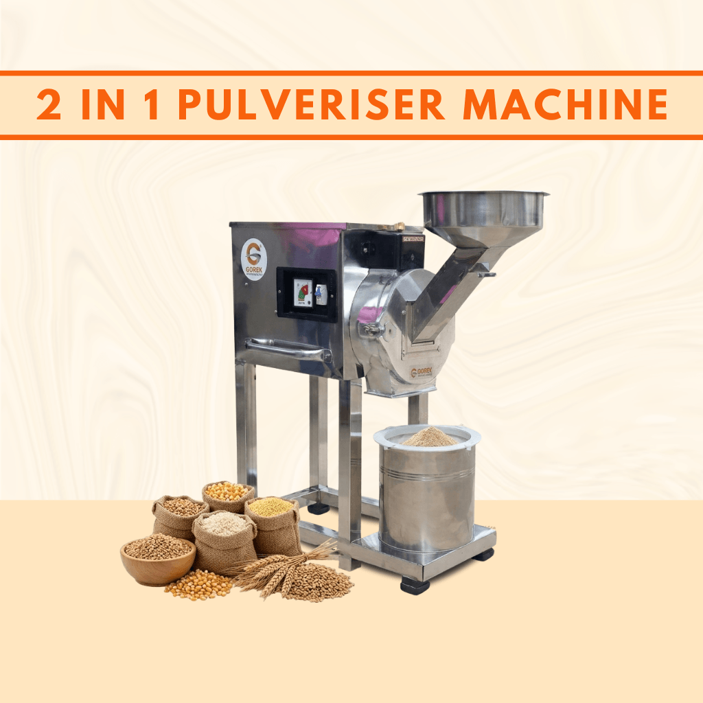 2 In 1 Pulveriser Machine