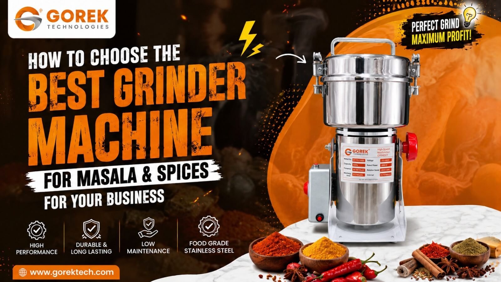 How To Choose Best Grinder Machine For Masala And Spices 2026