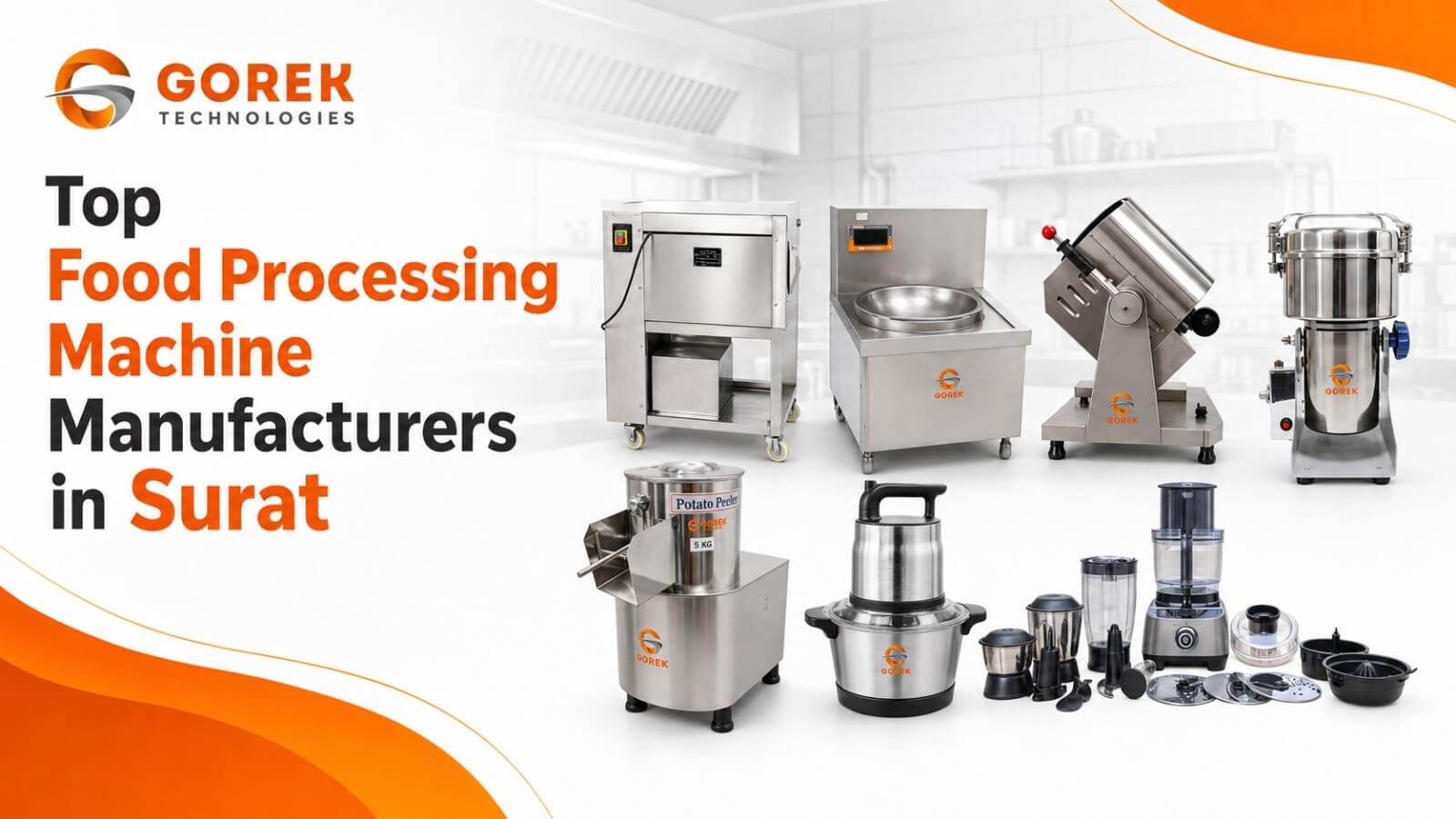 Top Food Processing Machine Manufacturer In Surat