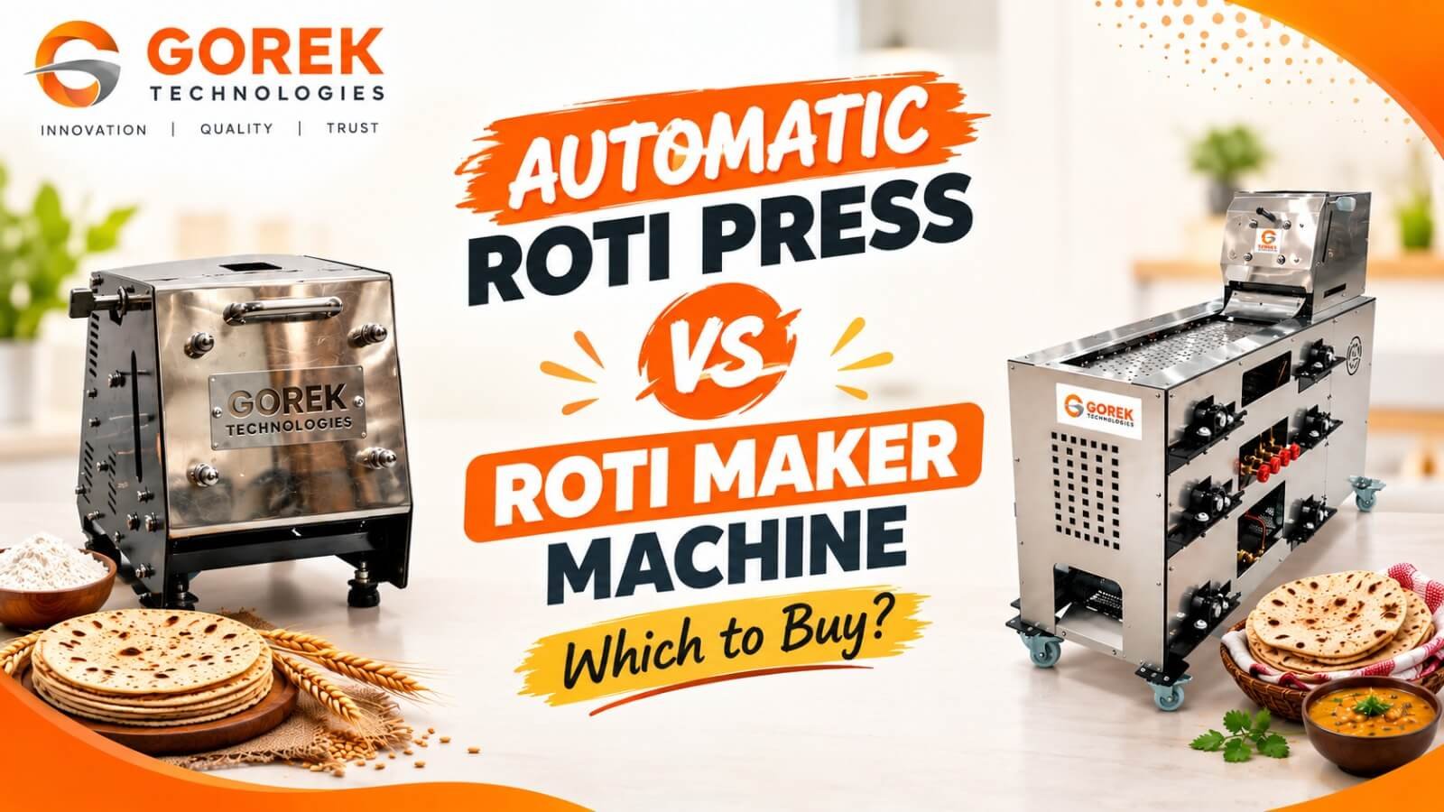 Automatic Roti Press VS Roti Maker Machine Which To Buy